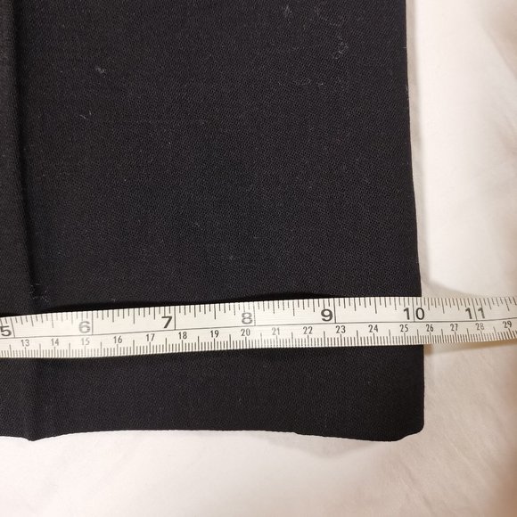 Ralph Lauren High Waisted Wool Black Pants - Picture 7 of 7